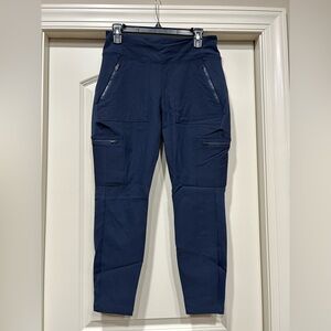 Athleta Navy Cargo Jogger Pants